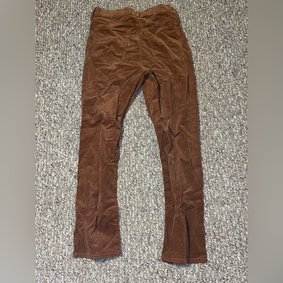 J. Crew Tan/brown Corduroy Trousers pants size 29 - Picture 2 of 3